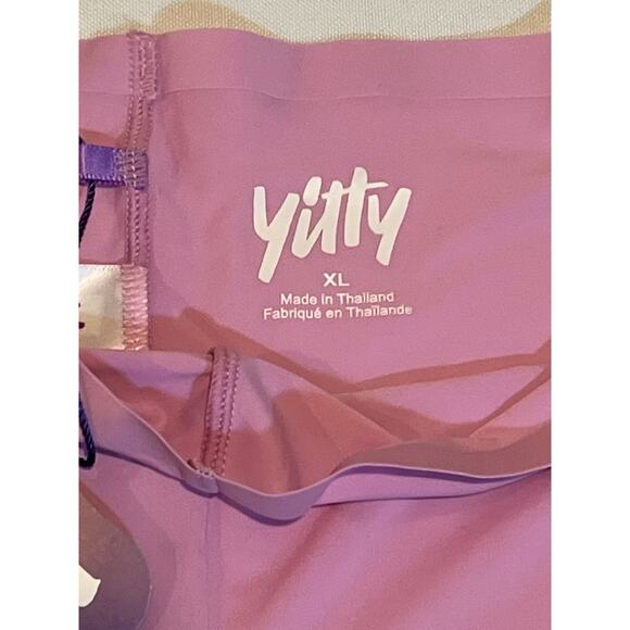 Yitty Women’s High Waist Shaping Shorts - Tempo Lavender Pink Purple (Size: XL) - Picture 2 of 7